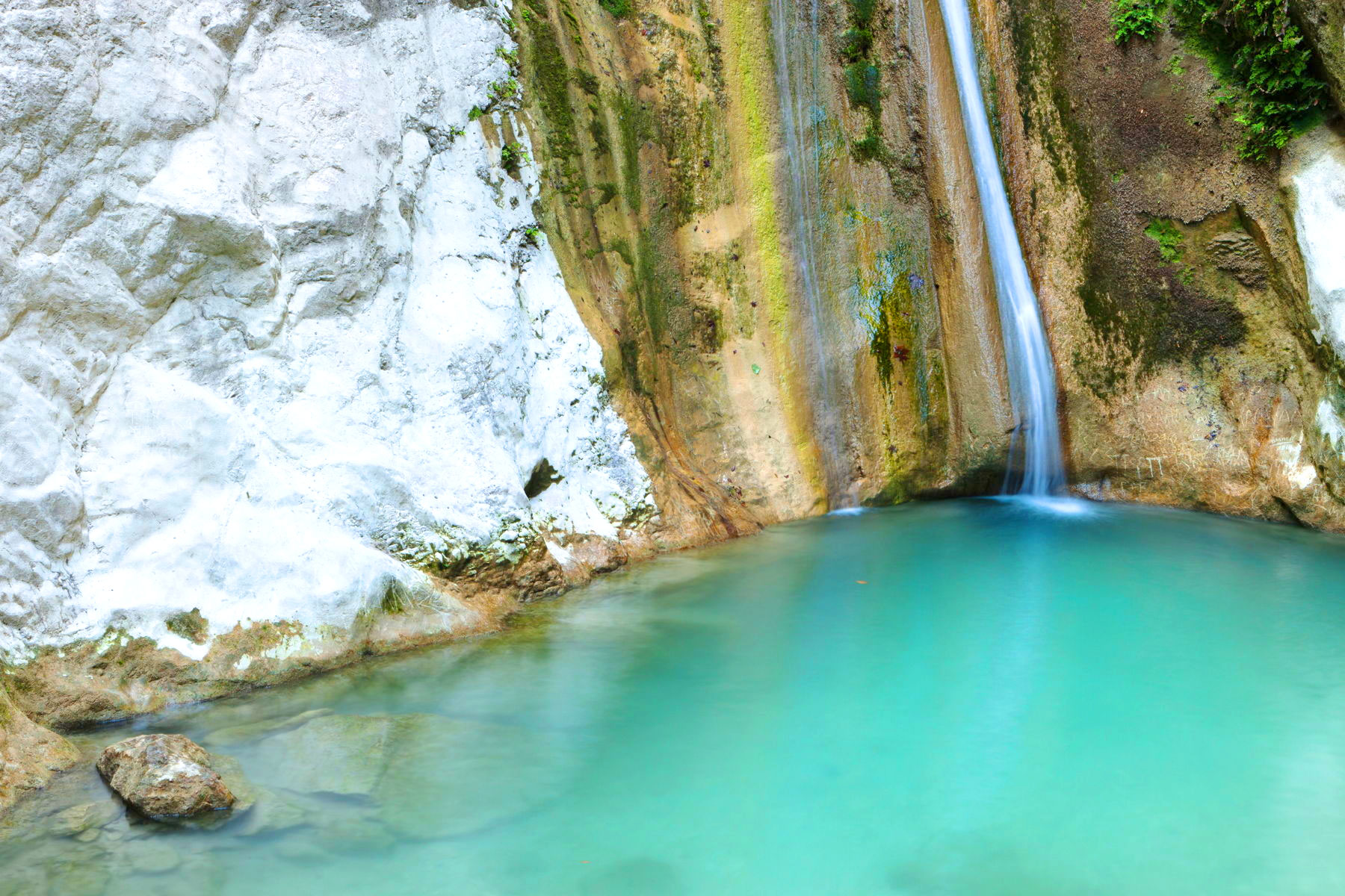 Nidri waterfalls Lefkada